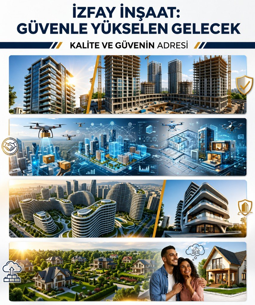 İzfay İnşaat: Güvenle Yükselen Gelecek